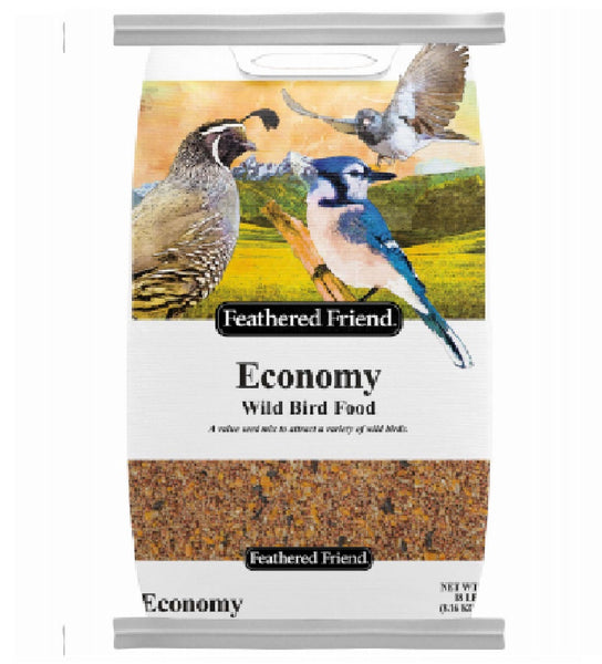 Feathered Friend 14405 Economy Wild Bird Food, 18-LBS
