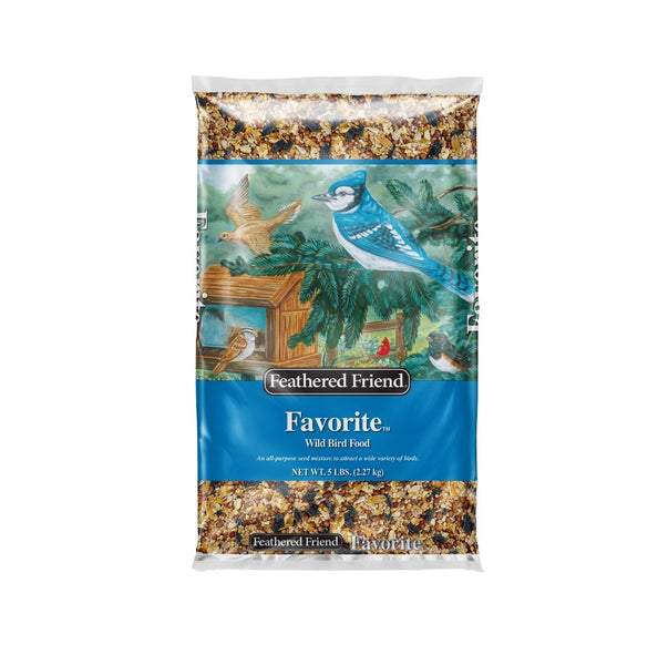 Feathered Friend 14388 Favorite Wild Bird Food, 5 Lb