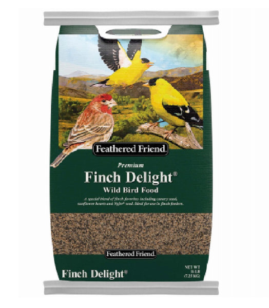 Feathered Friend 14412 Finch Delight Wild Bird Food, 16-Lbs