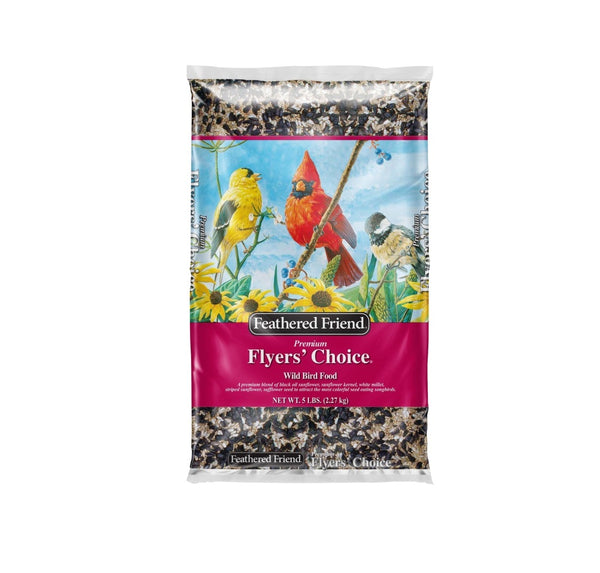 Feathered Friend 14398 Flyers' Choice Series Wild Bird Food, 5 Lb