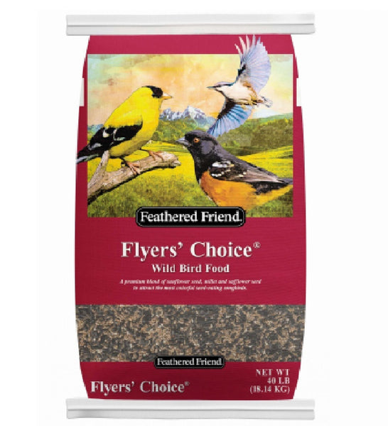 Feathered Friend 14407 Flyers Choice Wild Bird Food, 40-Lbs