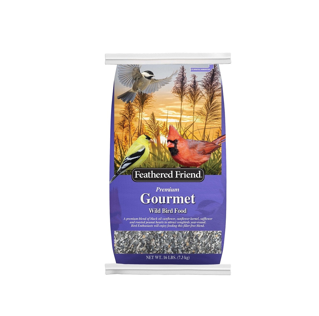 Feathered Friend 14466 Premium Gourmet Wild Bird Food, 16 Lb