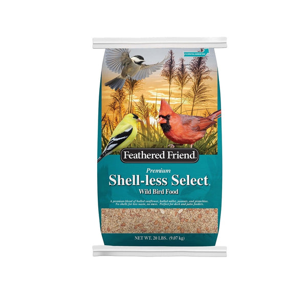 Feathered Friend 14400 Shell-Less Select Series Wild Bird Food, 20 Lb