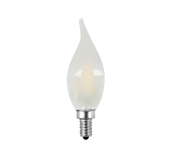 Feit Electric BPCFF60927CAFIL/2 Decorative LED Bulb, 60 W Equivalent