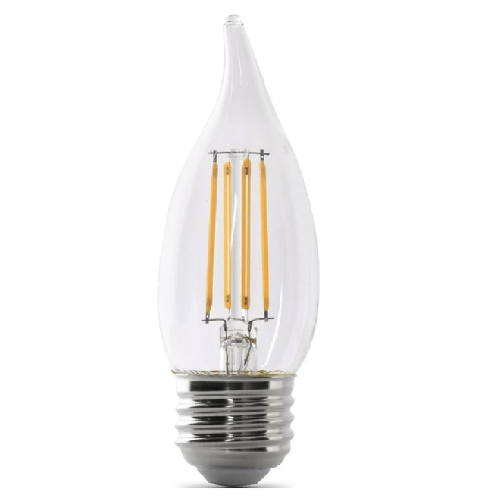 Feit Electric BPEFC40927CAFIL/2/RP Dimmable Decorative LED Bulb, 3.3 Watts