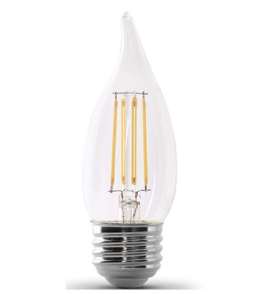 Feit Electric BPEFC60950CAFIL/2/RP Dimmable LED Light Bulb, 6 Watts