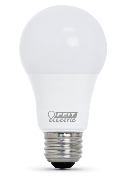 Feit Electric OM40/930CA10K/4 Enhance A-Line LED Light Bulbs, 6 Watts, 120 Volts