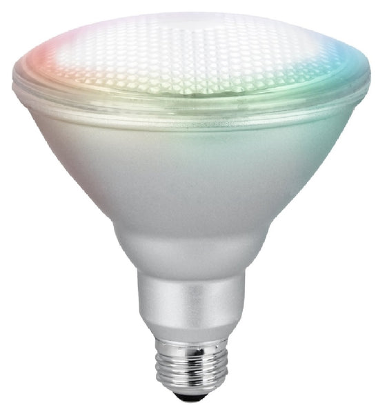 Feit Electric PAR38/RGBW/CA/AG LED Smart Bulb, Clear, 90 Watt