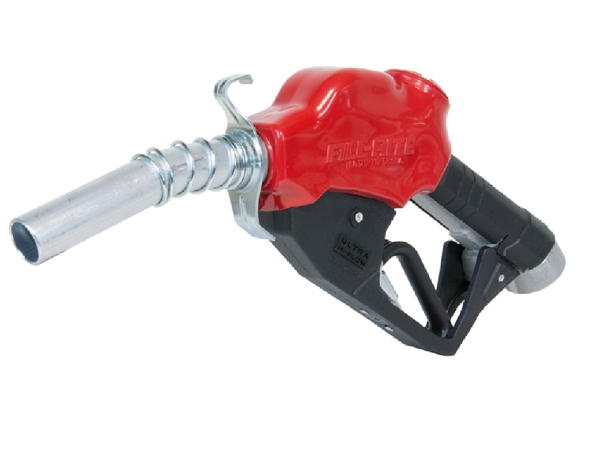 Fill-Rite N100DAU13 Auto High Flow Nozzle, Red