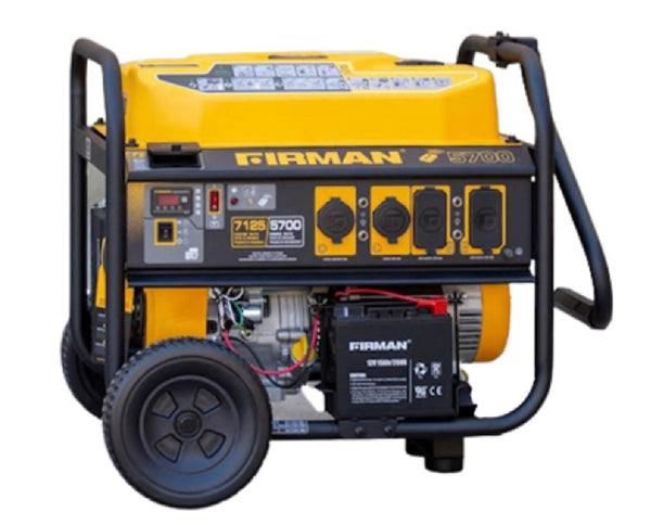 Firman P06701 Portable Generator, 8350/6700 Watt