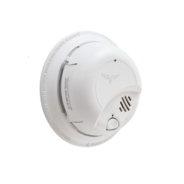 First Alert 1040963 AC Smoke Alarm With Battery, 18 Pack