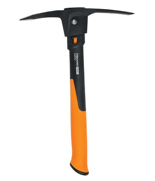 Fiskars 751220-1001 Pro IsoCore Pick, Soft-Grip Handle, Steel Head