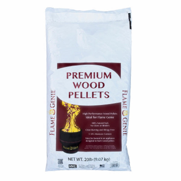 Flame Genie FG-P20 Premium Wood Pellets, 20 LB