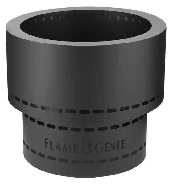 Flame Genie FG-19 Wood Pellet Fire Pit, Black