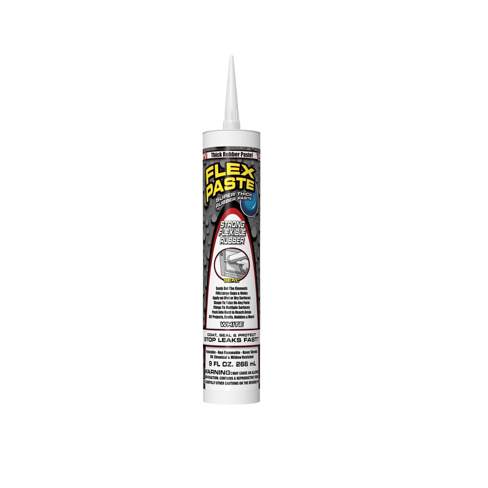 Flex Paste PFSWHTR10 As Seen on TV Super Thick Rubber Paste, 9 Oz