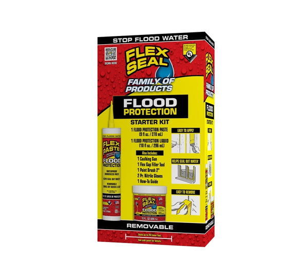 Flex Seal RKITSTART02 Flood Protection Starter Kit, Yellow