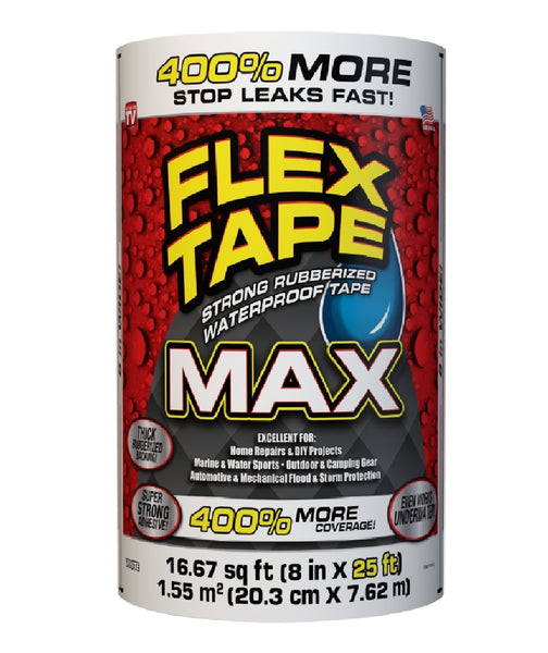 Flex Tape TFSMAXWHT08 As Seen On Tv Waterproof Repair Tape