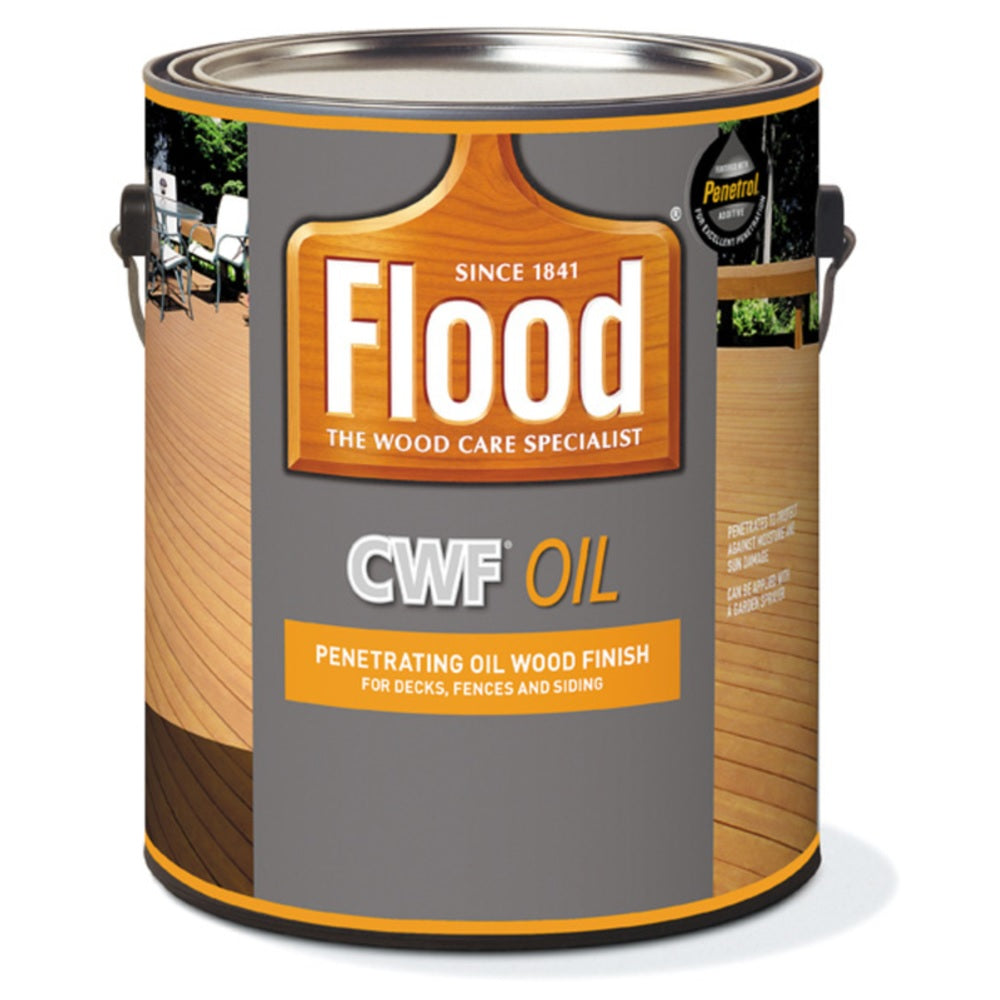 Flood FLD448/01 CWF Oil Wood Stain, Gallon