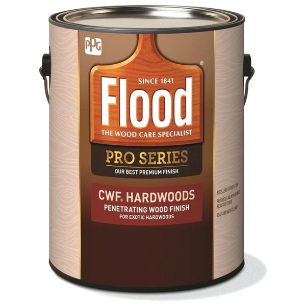 Flood FLD380-01 CWF Hardwoods Pro Exterior Wood Finish, 1 Gallon, Natural