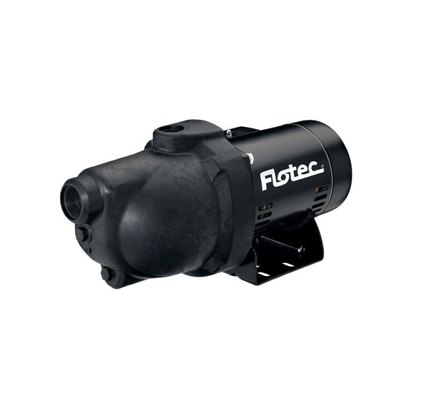 Flotec FP4022-10 Thermoplastic Shallow Well Jet Pump, 3/4 HP