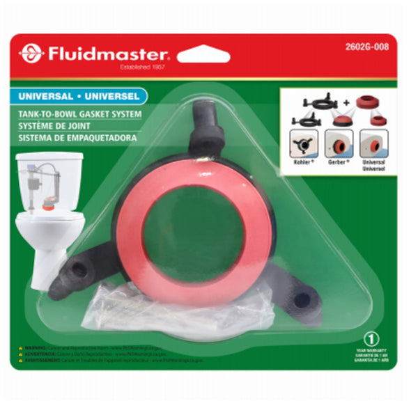 Fluidmaster 2602G-008-T5 Universal Tank to Bowl Gasket