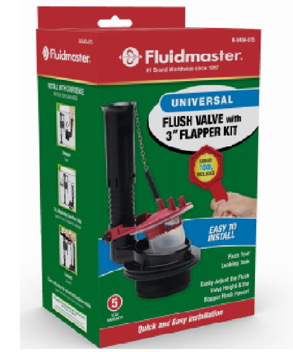 Fluidmaster K-540A-015-T5 Flush Valve And Flapper Repair Kit, 3 Inch