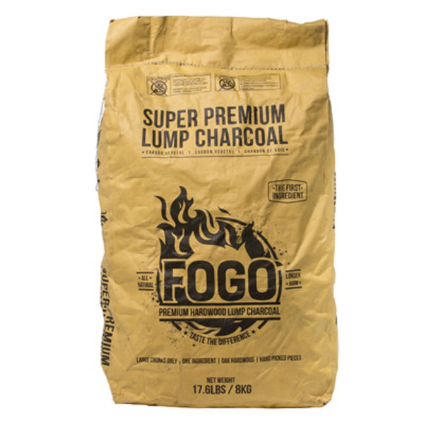 Fogo FP8 Super Premium Hardwood Lump Charcoal, 17.6 LB