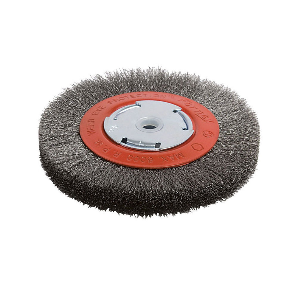 Forney 72751 Crimped Wire Wheel Brush, 6 Inch
