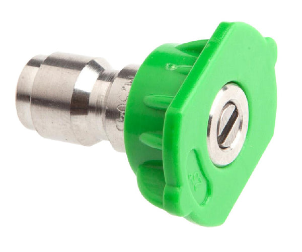 Forney 75155 Quick Connect Flushing Nozzle, 4.5 mm, 4000 Psi, Green