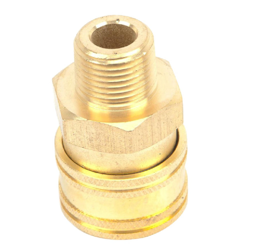 Forney 75128 Quick Coupler Male Socket, 3/8 Inch 4200 PSI