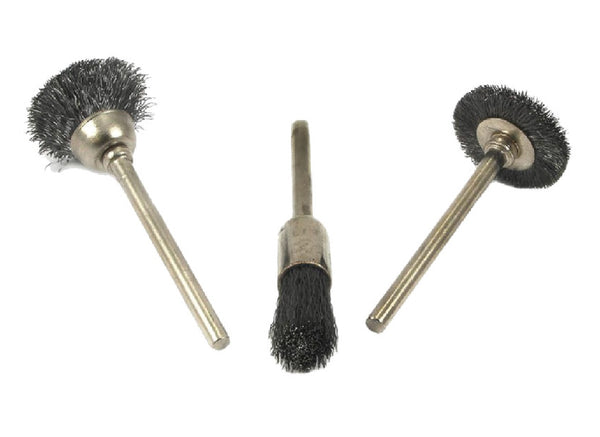 Forney 60241 Wire Bristle Brush Set, 1/8 Inch