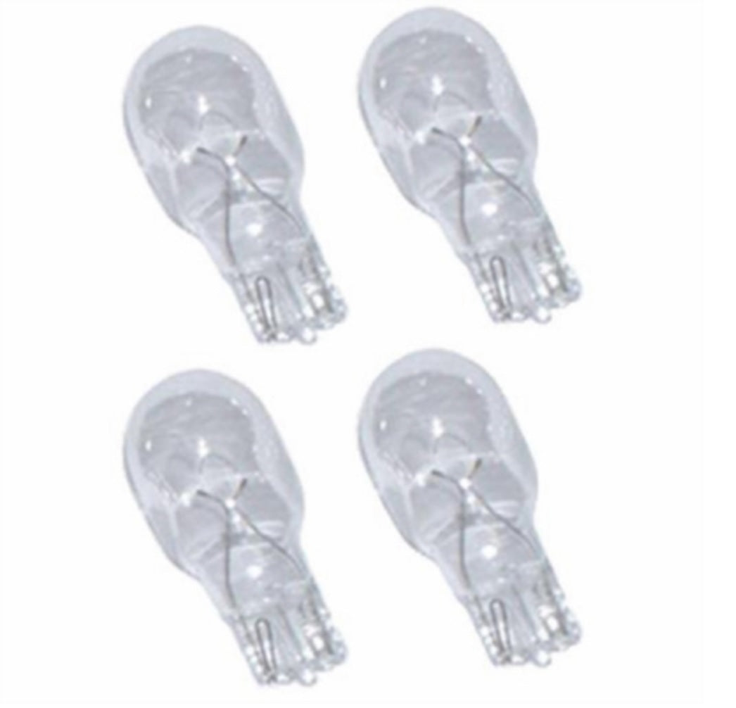 Four Seasons Courtyard GL22647PK4 Incandescent T5 Wedge Base Bulbs, Warm White