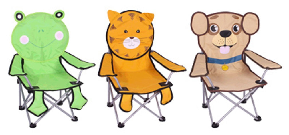 Four Seasons Courtyard HC-JB303FDC Children's Folding Quad Chair