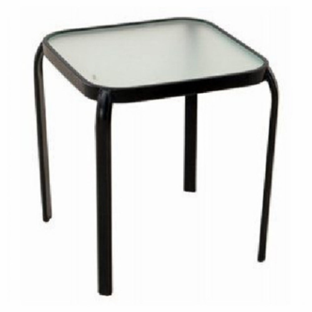 Four Seasons Courtyard 735.1332.000 Sunny Isles Glass Square Table, 16 Inch