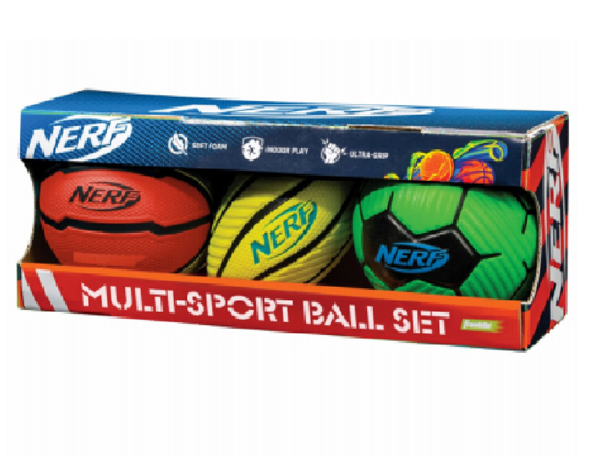 Franklin 92081 Nerf Mini Foam Ball Set, MultiColor