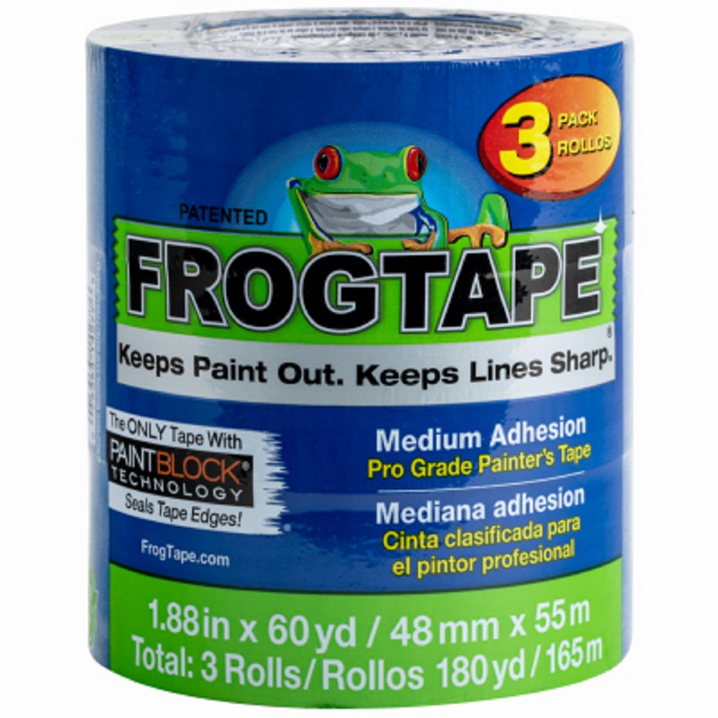 FrogTape 104957 Pro Grade Painter's Tape, 3 Pack