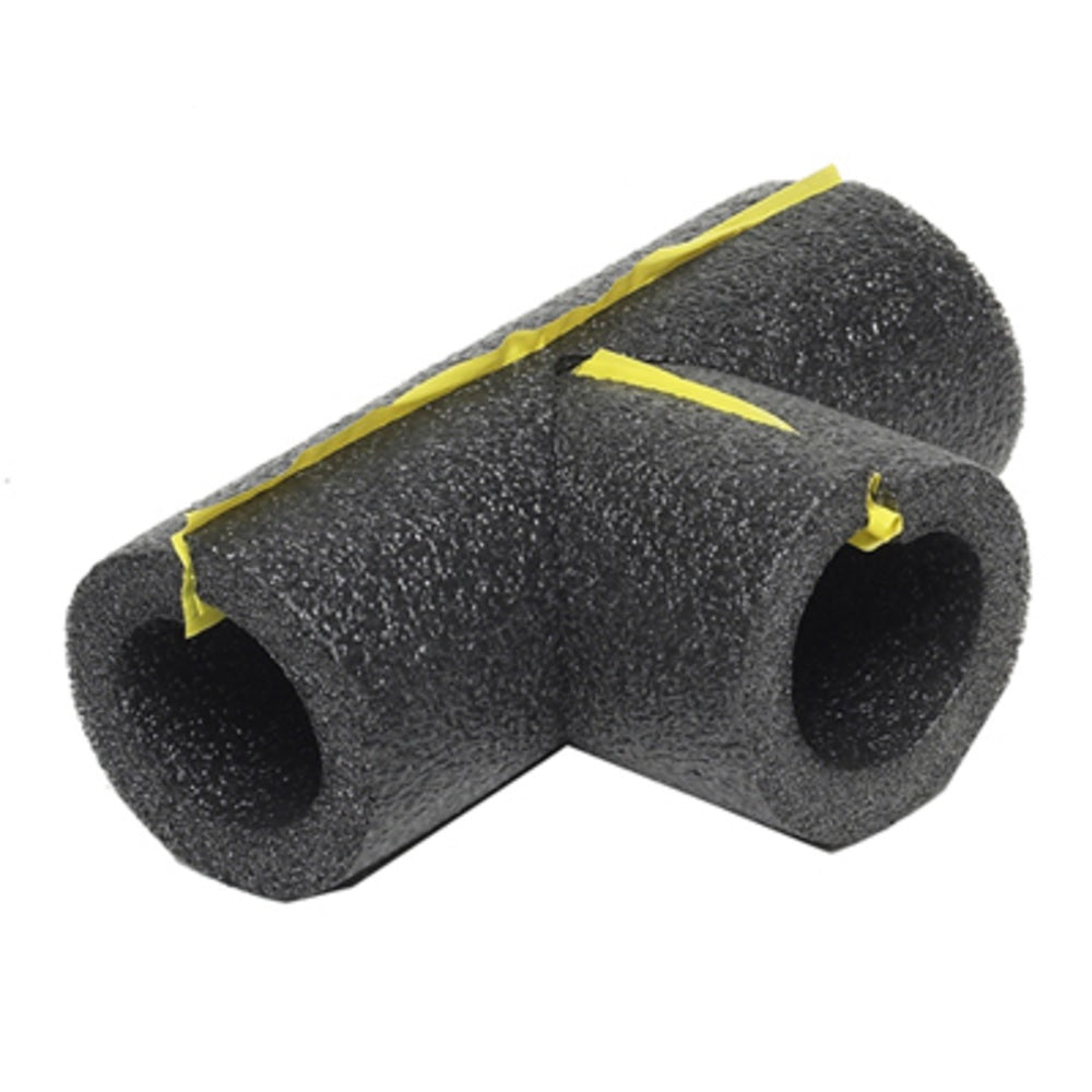 Frost King 5TEE1H Foam Tee Pipe Insulation, Polyethylene