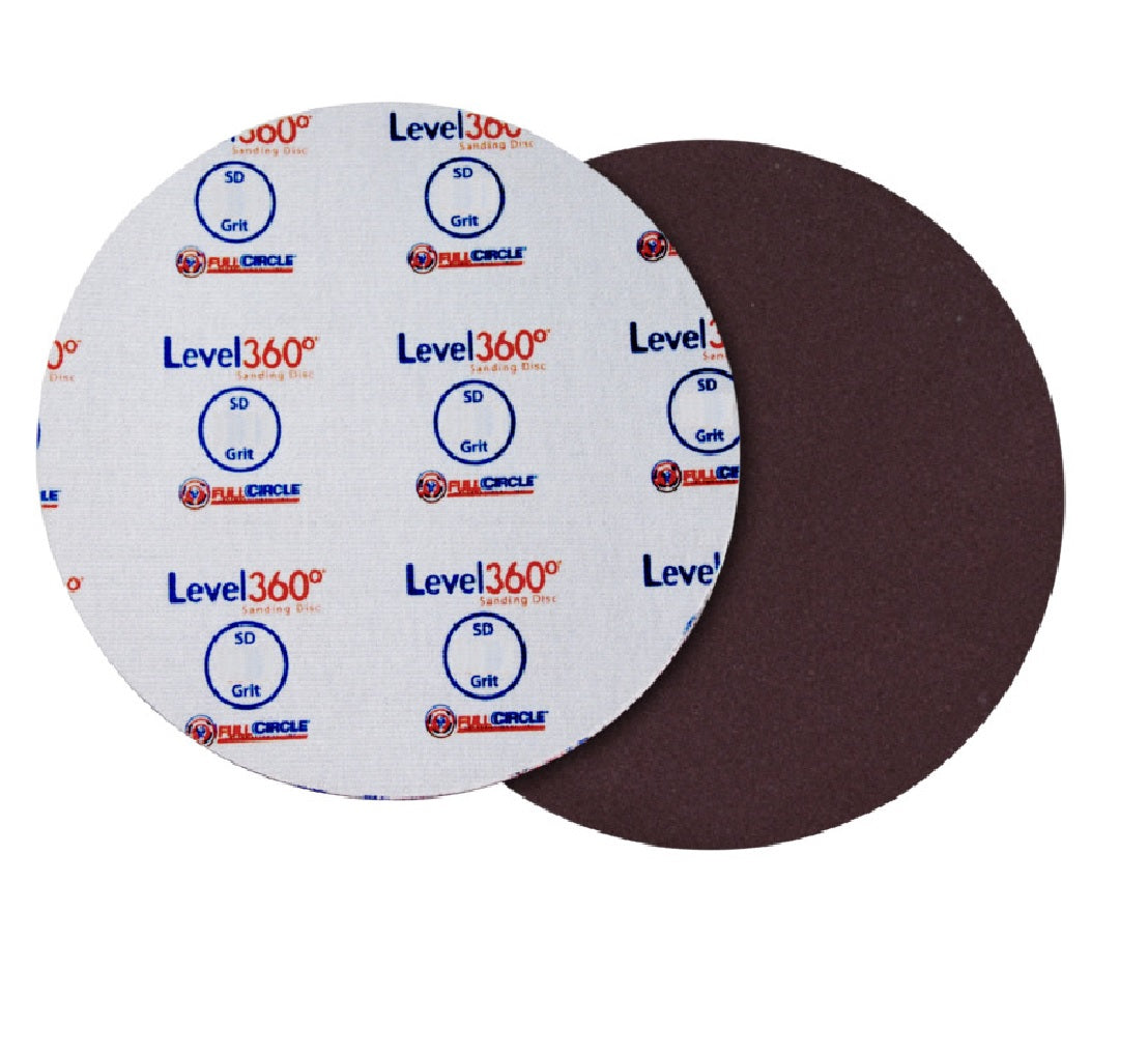 Full Circle International SD80-5 80 Grit Sanding Discs, 80 Grit