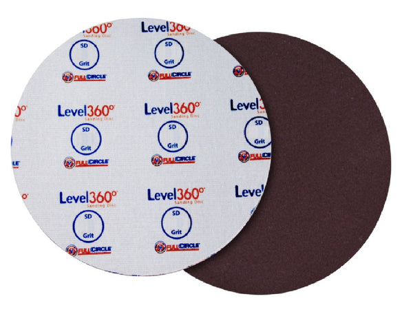 Full Circle International SD220-5 220 Grit Sanding Discs, 8-3/4 Inch