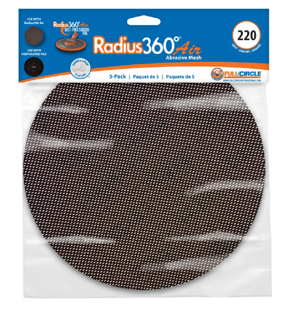 Full Circle SD220-5 MESH Sanding Disc, 220 Grit