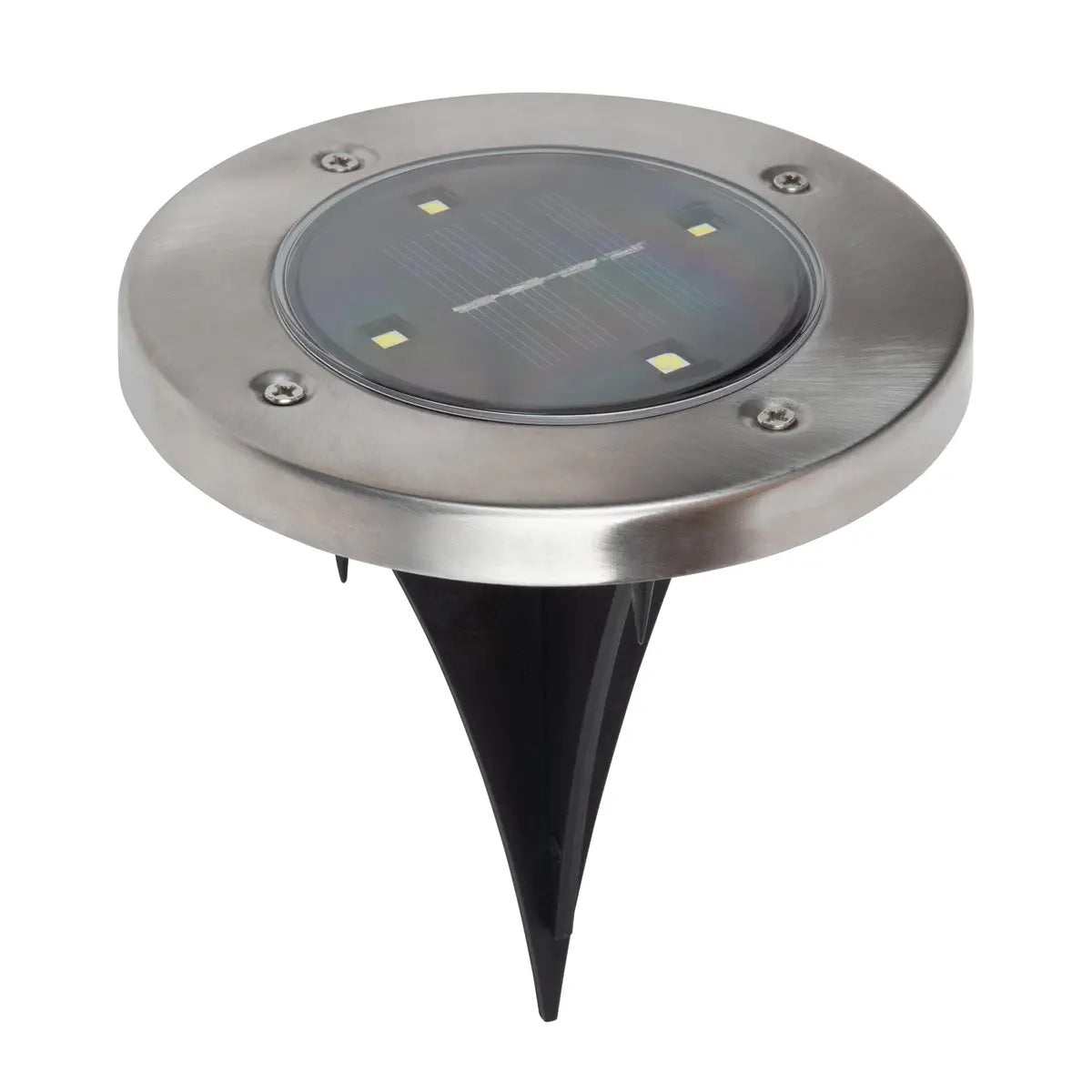 Fusion 25121 Solar Lawn/ Deck Light, Metal & Plastic