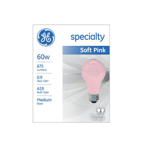 GE 93130575 A-Line Incandescent Light Bulb, 60 Watts