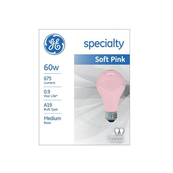 GE 93130575 A-Line Incandescent Light Bulb, 60 Watts