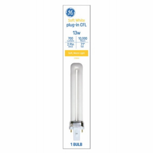GE 93130284 Compact Fluorescent Light Bulb, 13 Watts