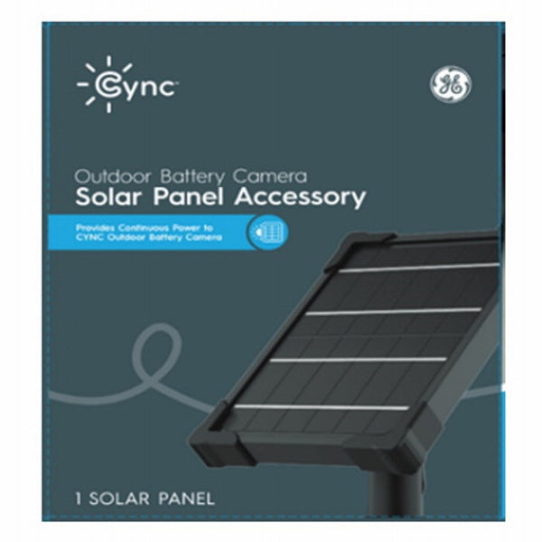 GE 93129830 Cync Solar Panel, ‎Black