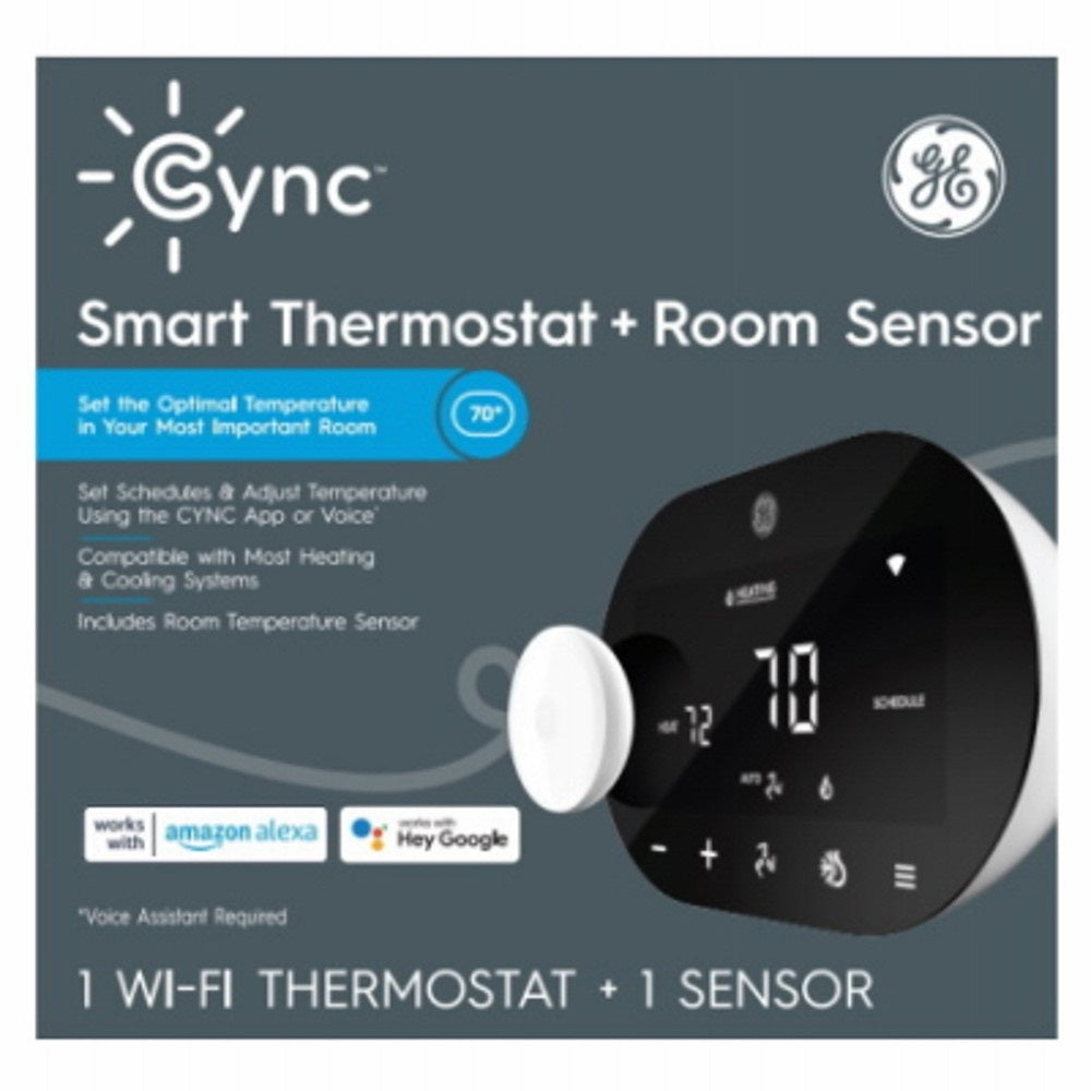 GE 93129958 Cync Thermostat + Sensor Kit