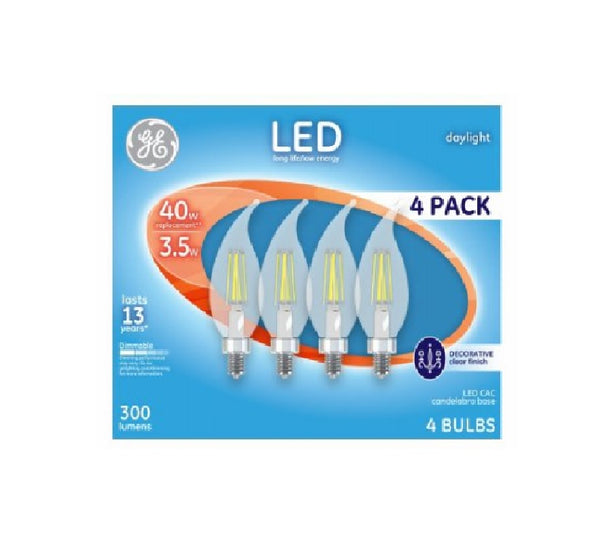 GE 92680 Decorative LED Light Bulbs, 3.5 Watts