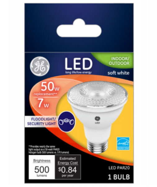 GE 38439 Dimmable PAR20 LED Bulb, Soft White