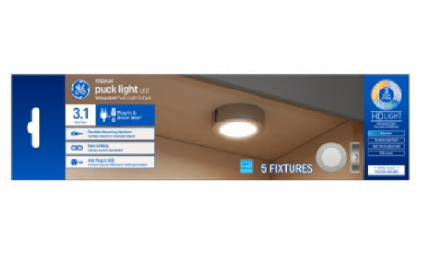 GE 93129111 LED Puck Light, 4 Watts