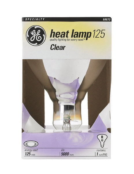 GE Lighting 48069 Globe R40 ncandescent Bulb, 125 watts, 120 volt